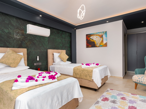  gece  -  Kasım
  | Kalkan İslamlar Deniz Manzaralı Muhafazakar Villa (4 Kişilik, Jakuzili)